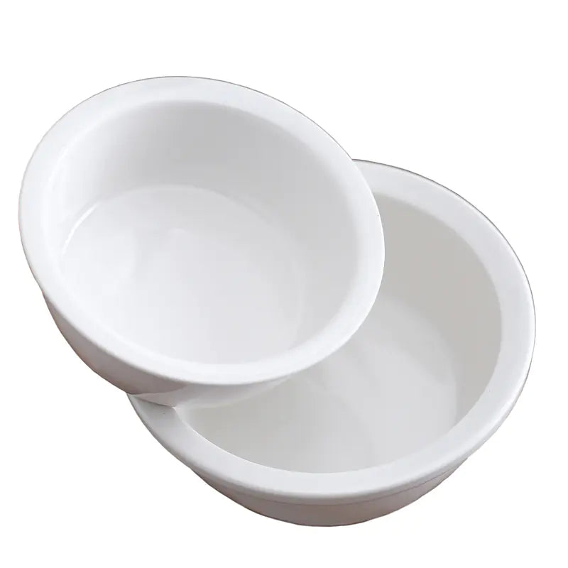 Ceramic Double Pet Food Bowl for Cats and Dogs