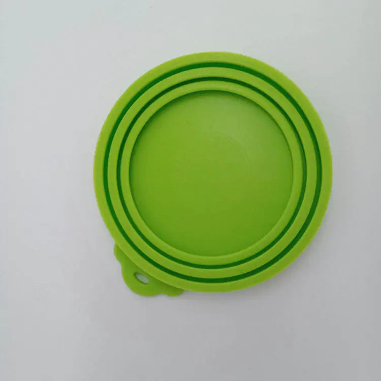 Silicone Pet Food Can Lids for Sealing and Freshness