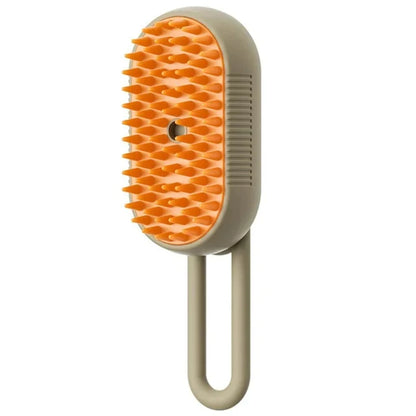 Steam Cleaning/Massaging Brush for Pets