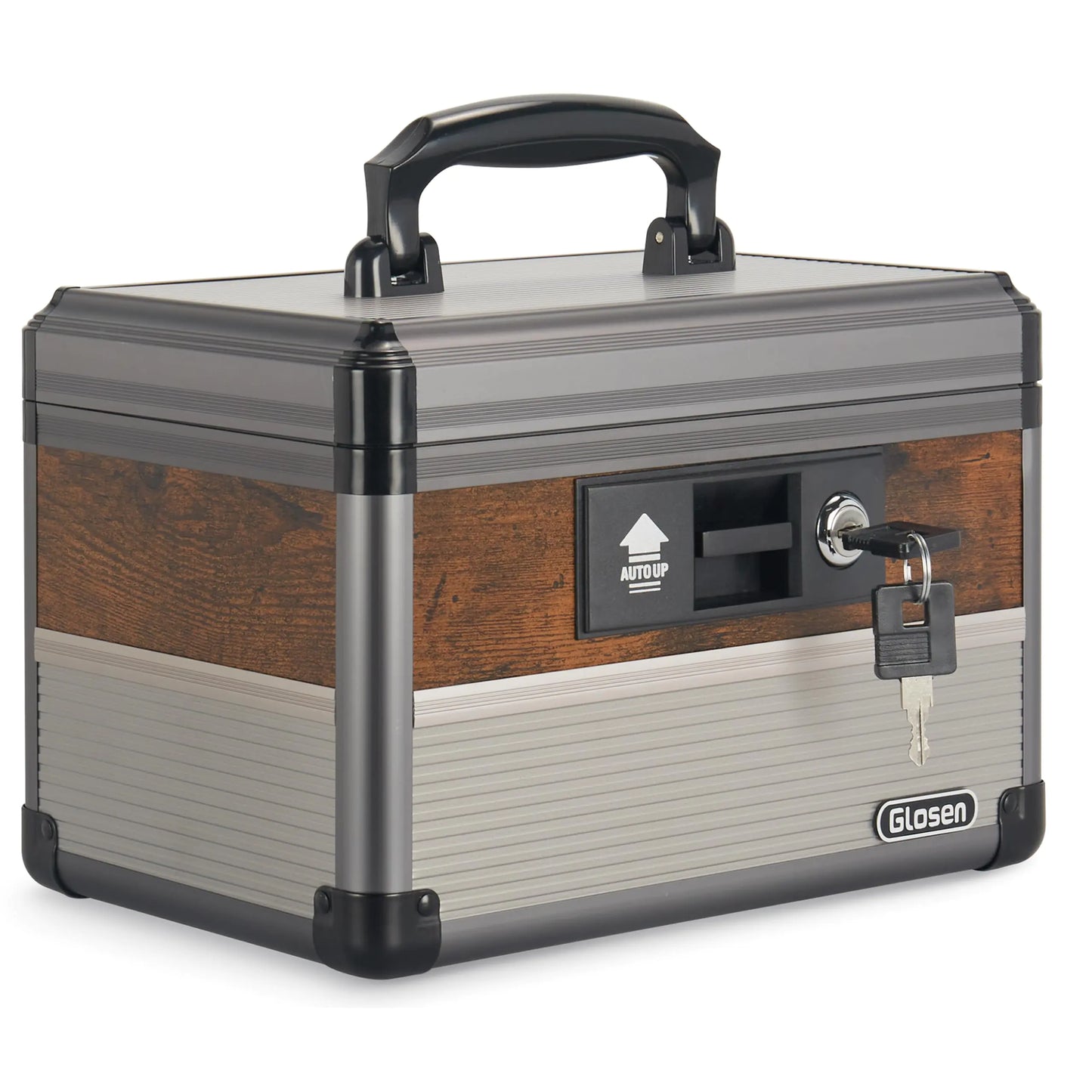 Glosen Medicine Lock Boxlocking medicine box Security Lock Boxes，lock box First Aid Key Safe BoxLock Box for Medication