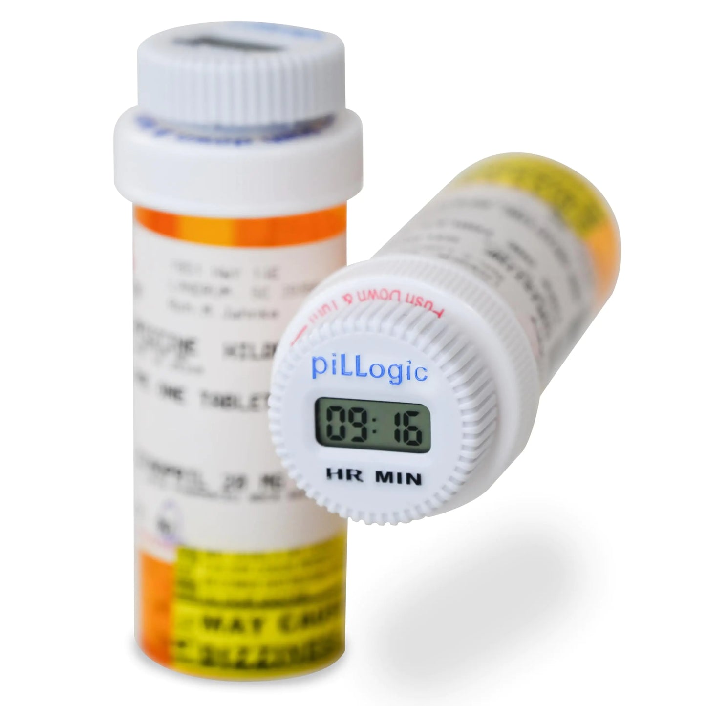 Pillogic Medicine Timer-Medication Tracker-Pill Reminder-Works on Childrens Liquid Medicine-Prescription-Easy-Reusable.